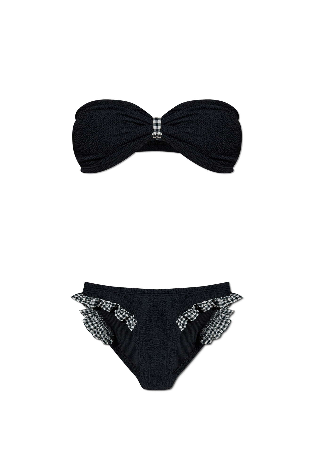 Black Two-piece swimsuit `Jean` Hunza G - Vitkac Canada